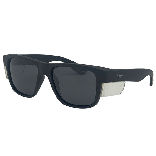 Mangrove Jacks Hot Fusion C1 Matte Black / Smoke Polarised Lenses