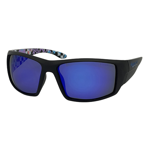 Mangrove Jacks Tromso C2 Matte Black / Blue Revo Polarised Lenses