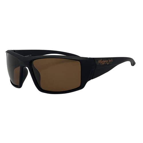 Mangrove Jacks Tromso C4 Matte Black / Brown Polarised Lenses