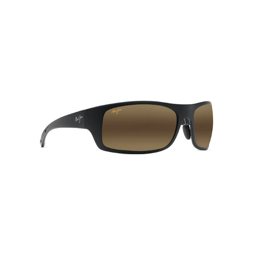 Maui Jim Big Wave MM440-001 Matte Black / HCL Bronze Polarised Lenses