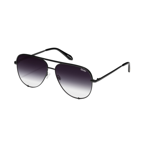 Quay High Key Large (Mini) QC-000268 Black / Black Gradient Lenses