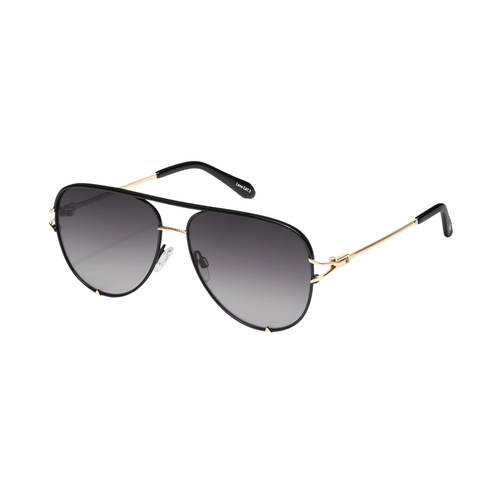 Quay High Key Twist NO-NS-1380 Black w Gold / Smoke Lenses