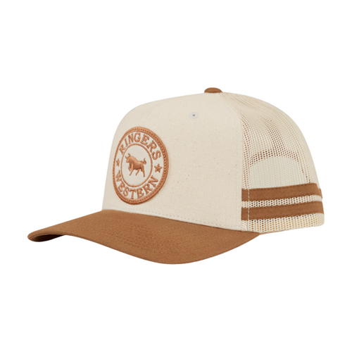 Ringers Western McCoy Trucker Cap Beige/Clay OSFM