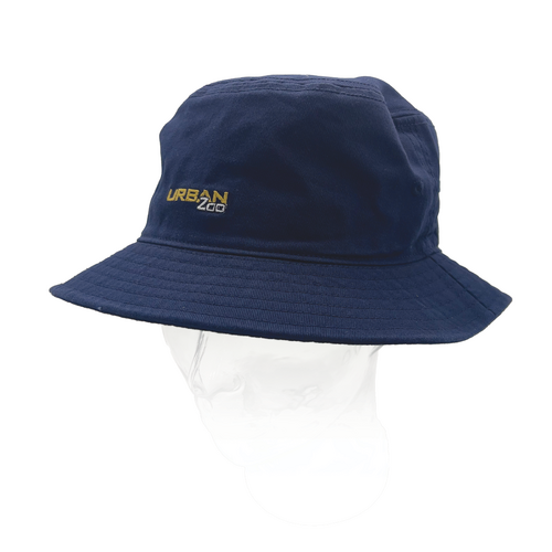 Urban Zoo Queens 201 Cotton Twill Bucket Hat Navy S/M