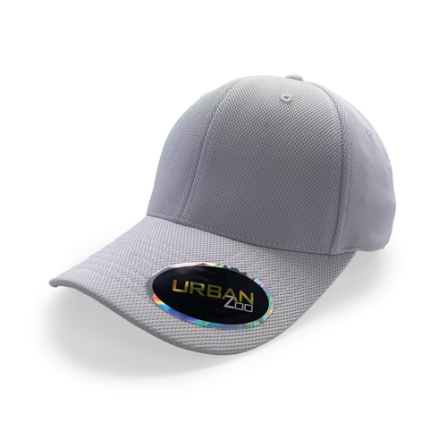 Urban Zoo Flushing 108 Sports 6 Panel Fitted White L/XL