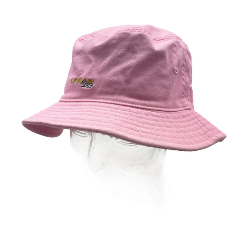 Urban Zoo Queens 201 Cotton Twill Bucket Hat Pink S/M