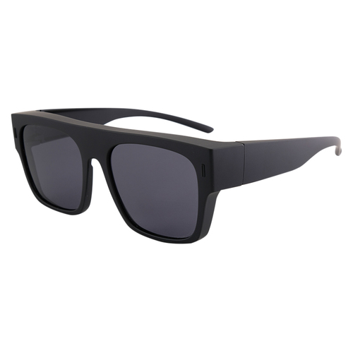 Cover Glasses Forest 8141 Satin Black / Grey Polarised Lenses