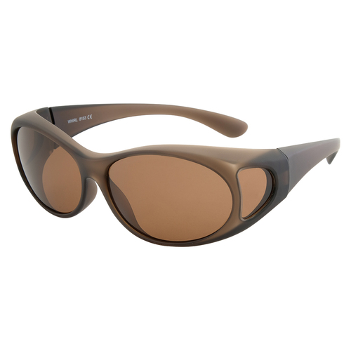 Cover Glasses Whirl 8153 Matte Xtal Brown / Brown Polarised Lenses