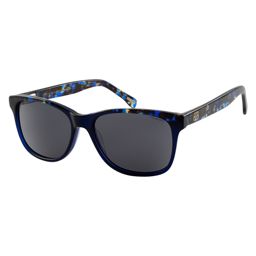 Bill Bass Fifer 25829 Black w Blue Marble / Grey Polarised Lenses