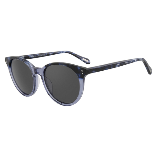 Bill Bass Hilda 28208 Blue Demi w Crystal Blue / Grey Polarised Lenses