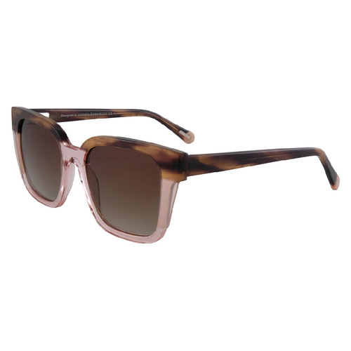 Bill Bass Estela 28280 Brown w Pink / Brown Gradient Polarised Lenses