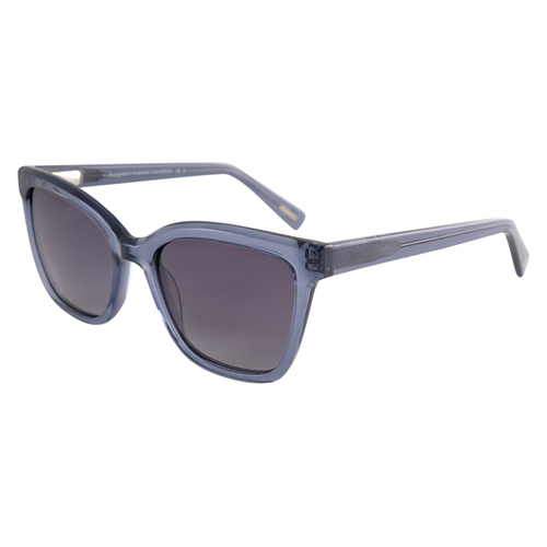 Bill Bass Cora 28311 Crystal Blue / Grey Gradient Polarised Lenses