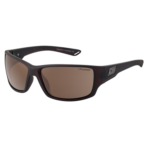 Dirty Dog Virtual 53646 Satin Brown / Brown Polarised Lenses