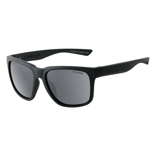 Dirty Dog Kooky 53726 Satin Black / Grey Polarised Lenses