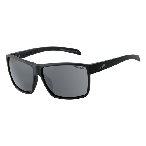 Dirty Dog Rackateer 53728 Satin Black / Grey Polarised Lenses