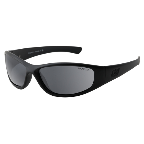 Dirty Dog Boofer 53732 Satin Black / Grey Polarised Lenses