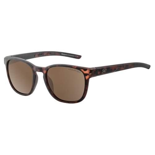 Dirty Dog Lit 53757 Satin Tortoise / Brown Polarised Lenses