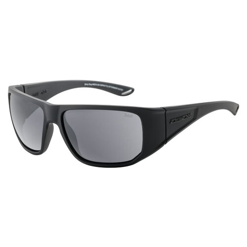 Dirty Dog Stonker Safety 53788 Satin Black / Grey Polarised Lenses