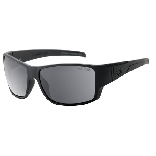 Dirty Dog Hoodoo 53798 Satin Black / Grey Polarised Lenses