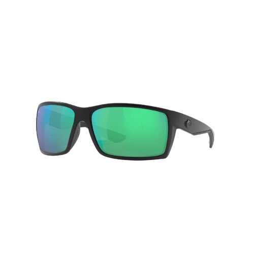 Costa Del Mar Reefton 6S9007 900719-64 Blackout / Green Mirror Polarised Lenses