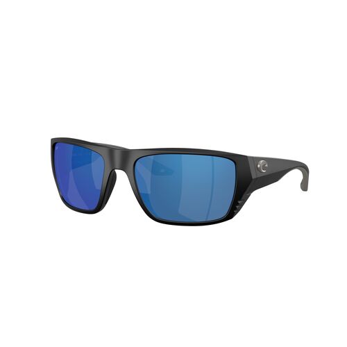 Costa Del Mar Finlet 6S9118 911807-59 Matte Black / Blue Mirror Polarised Lenses