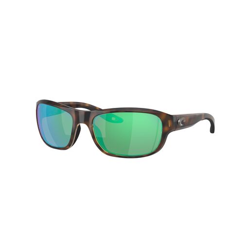 Costa Del Mar Clipperton 6S9119 911908-58 Tortoise / Green Mirror Polarised Lenses