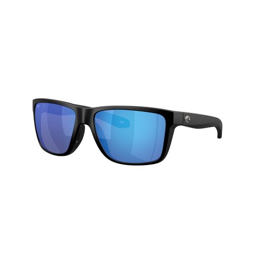 Costa Del Mar Broadbill II 6S9120 912001-58 Matte Black / Blue Mirror Polarised Lenses