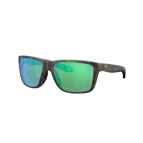 Costa Del Mar Broadbill II 6S9120 912009-58 Matte Tortoise / Green Mirror Polarised Lenses