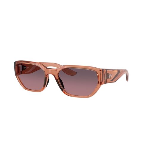 Costa Del Mar Clemente 6S9125 912505-58 Translucent Pink Sands / Rose Gradient Polarised Lenses